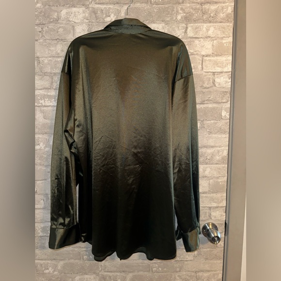 Laina Rauma The Button Down Shirt Sz L #S3 - Picture 3 of 5